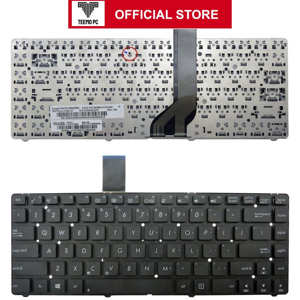 Bàn Phím Tương Thích Cho Laptop Asus K45 K45A K45De K45V K45Vd K45Vj K45Vm K45Vs - Hàng Nhập Khẩu New Seal TEEMO PC KEY1065