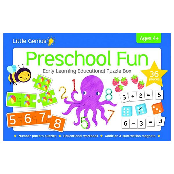 Little Genius: Preschool Fun Early Learning Educational Puzzle Box