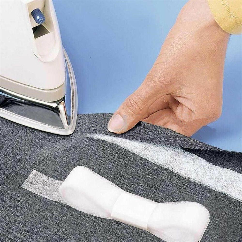 2 Roll White Fabric Fusing Hemming DIY