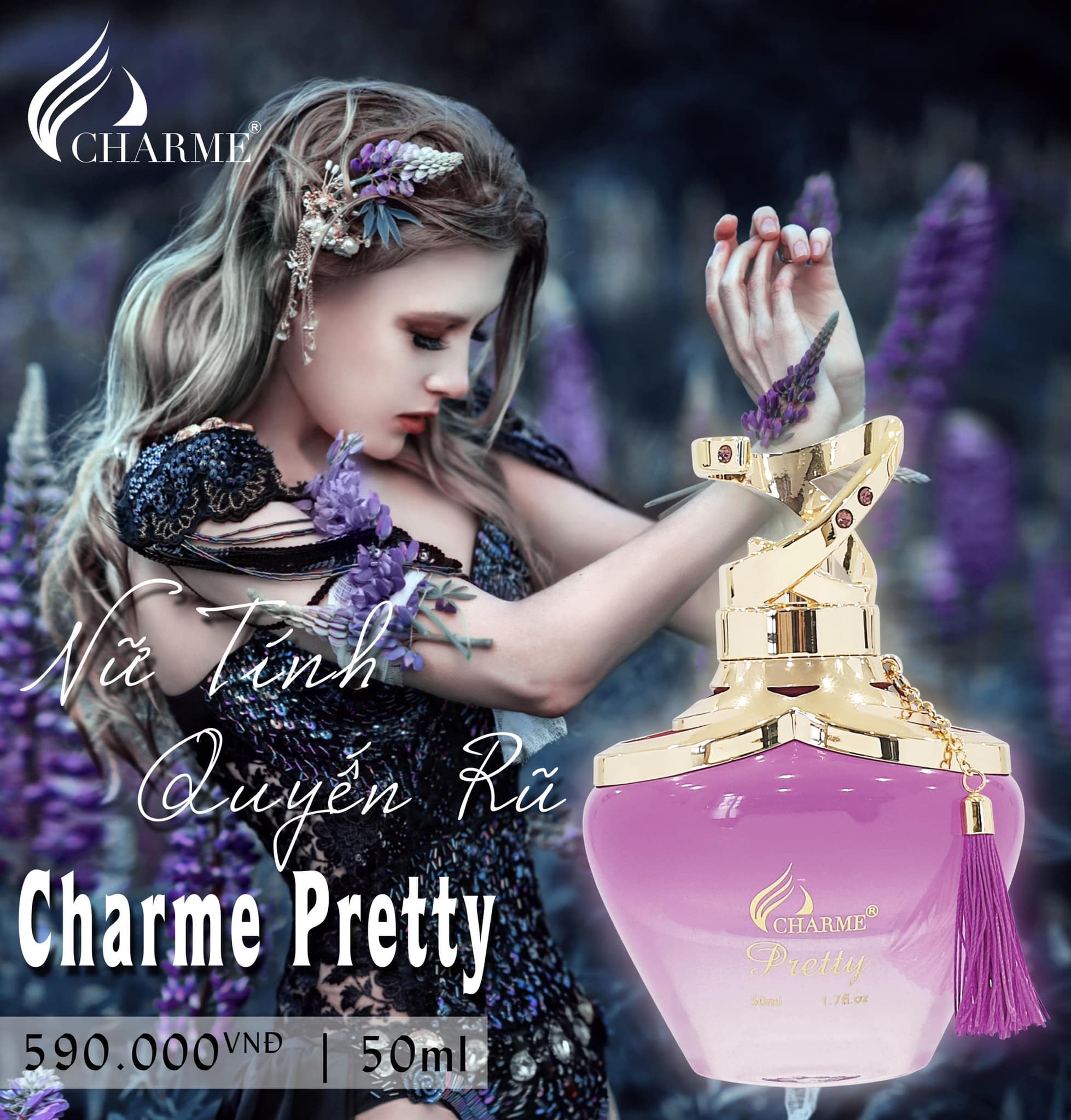  Nước Hoa Nữ Charme Pretty 50ml