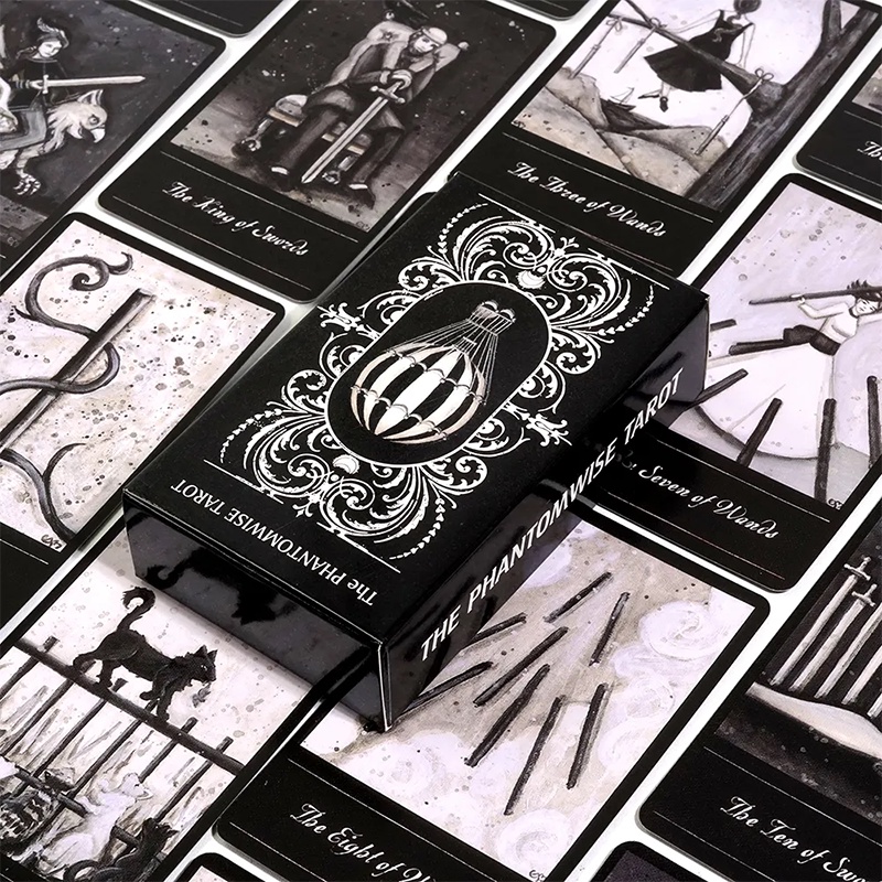 Bộ bài The Phantomwise Tarot 78 lá bài tặng đá thanh tẩy
