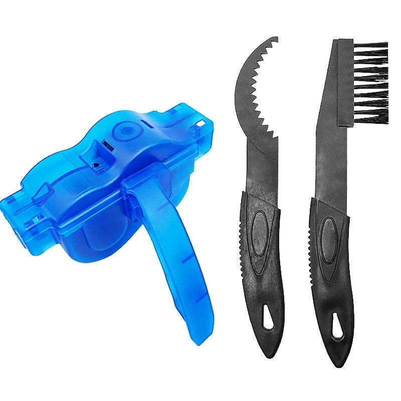 Bike Brushes Scrubber Wash Tool Mountain Cycling Cleaning Kit Portable Bicycle Chain Cleaner Outdoor Accessory Multi Tool