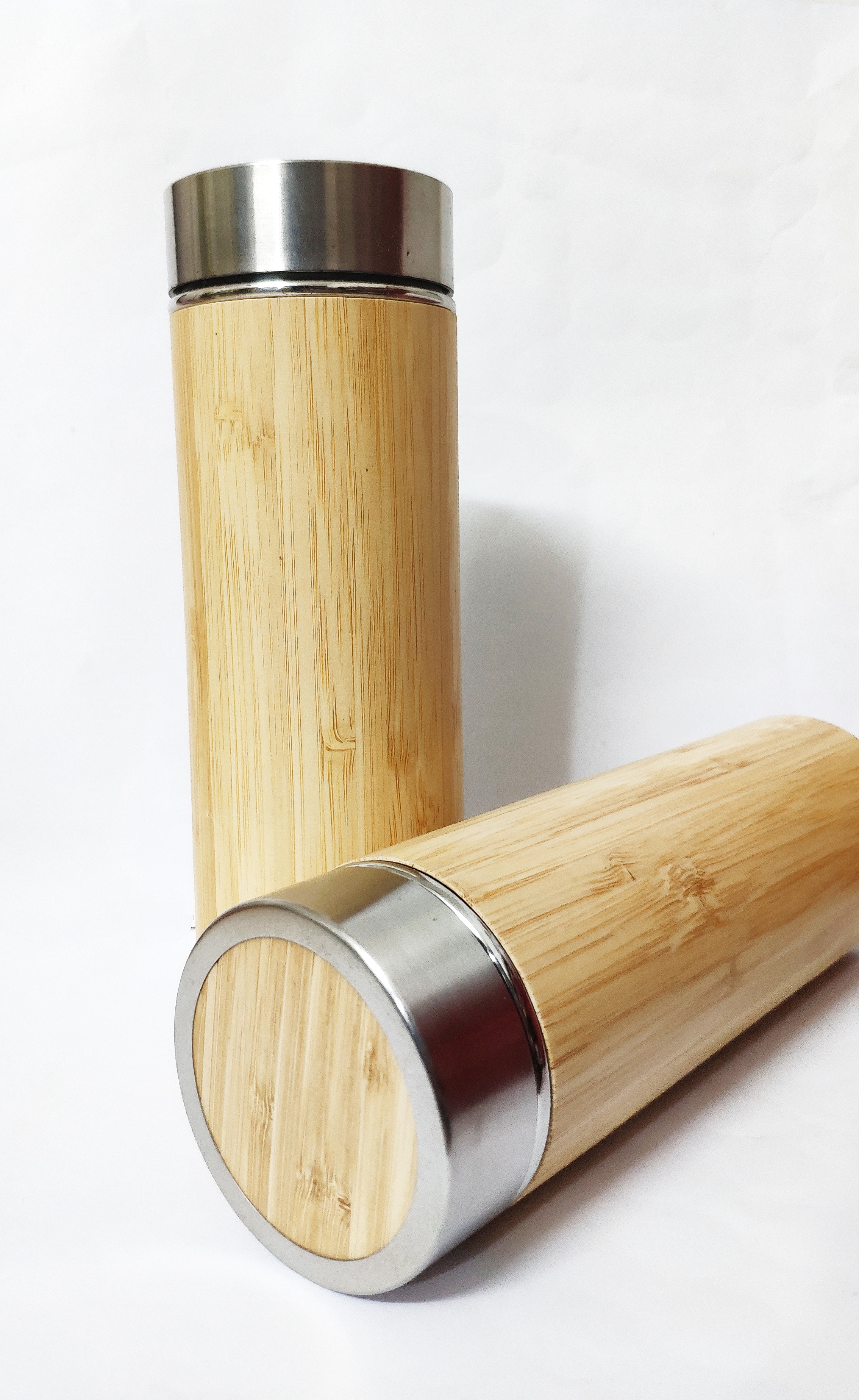 Bình giữ nhiệt vỏ tre 450ml