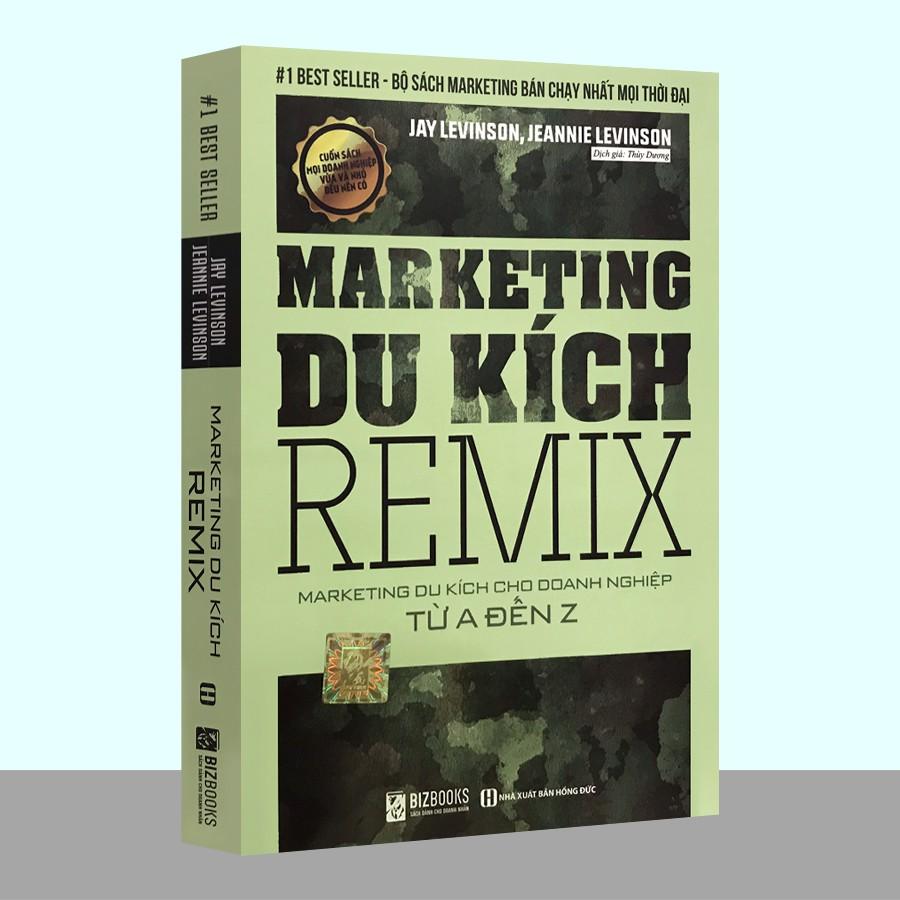 Hình ảnh Sách - Marketing Du Kích REMIX - Maketing Du Kích Cho Doanh Nghiệp Từ A Đến Z