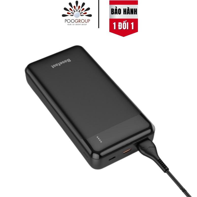 Pin sạc dự phòng Basefast SD20A 20000mAh PD, QC 3.0,VOOC sạc nhanh 20w cho tất cả dòng điện thoại mới cao cấp - Hàng chính hãng