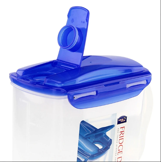 Bình Đựng Nước Trái Cây Lock&amp;Lock 3L HAP607, Hàng chính hãng, độ bền cao, có vạch chia, tay cầm tiện lợi - JoyMall