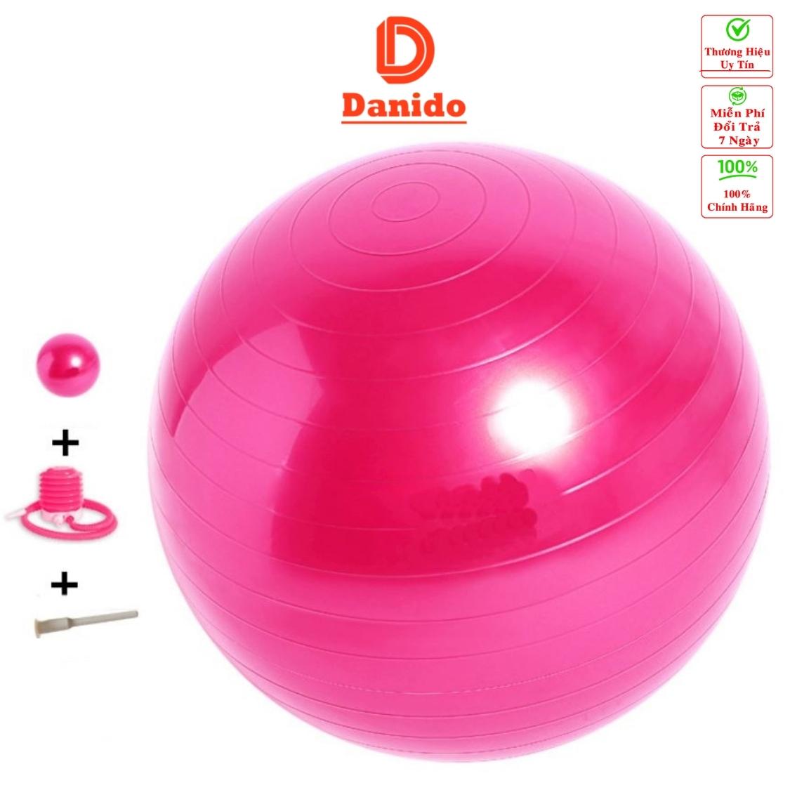 Bóng Tập Yoga, Bóng Yoga Tròn Cỡ Đại 65cm Cao Cấp - Chính Hãng