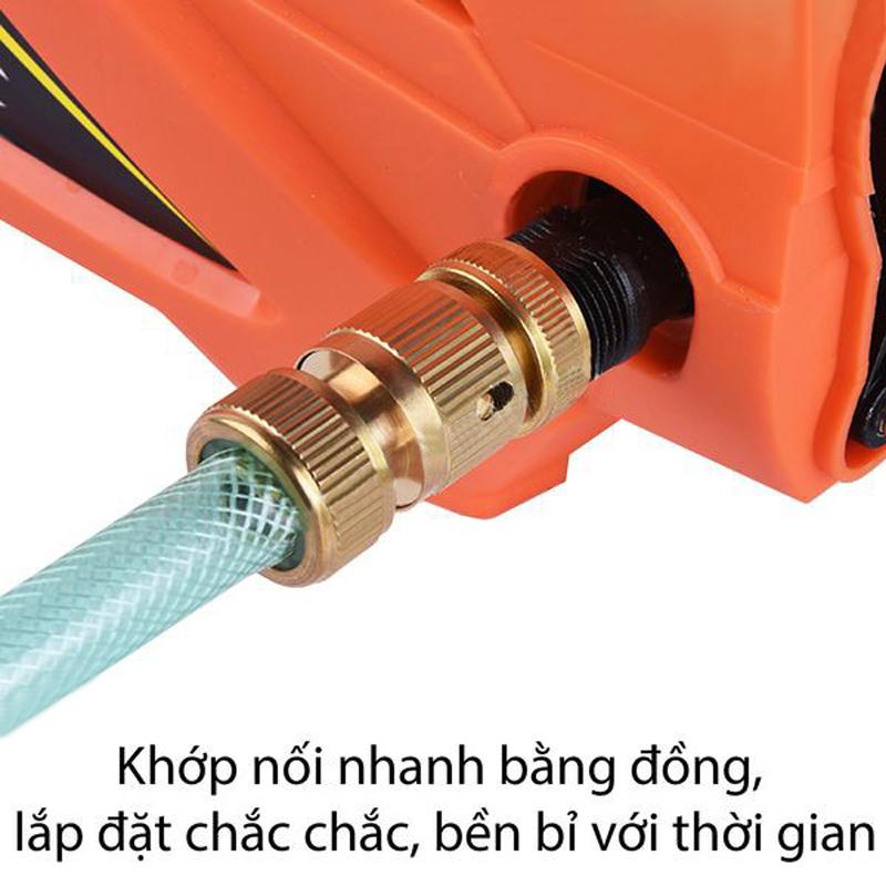 Bộ khớp nối bằng đồng - đầu nối nhanh dây cấp nước đầu VÀO máy rửa xe C0004-4