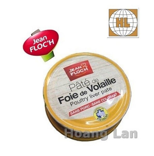 Pate gan Gà Volaille Jean Floch 78g - Pháp