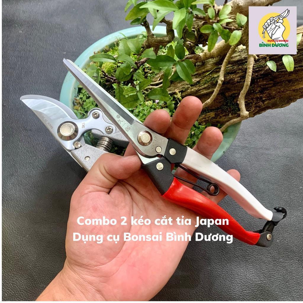 COMBO 2 KÉO CẮT TỈA JAPAN - SK5 CẮT TỈA CÂY CẢNH BONSAI