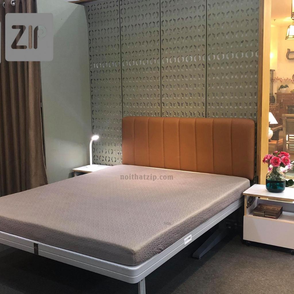 Giường gấp dọc Pansy đến từ nội thất Zip,nhiều kích thước, tiện lợi, tiếp kiệm không gian, Bảo hành 24 tháng