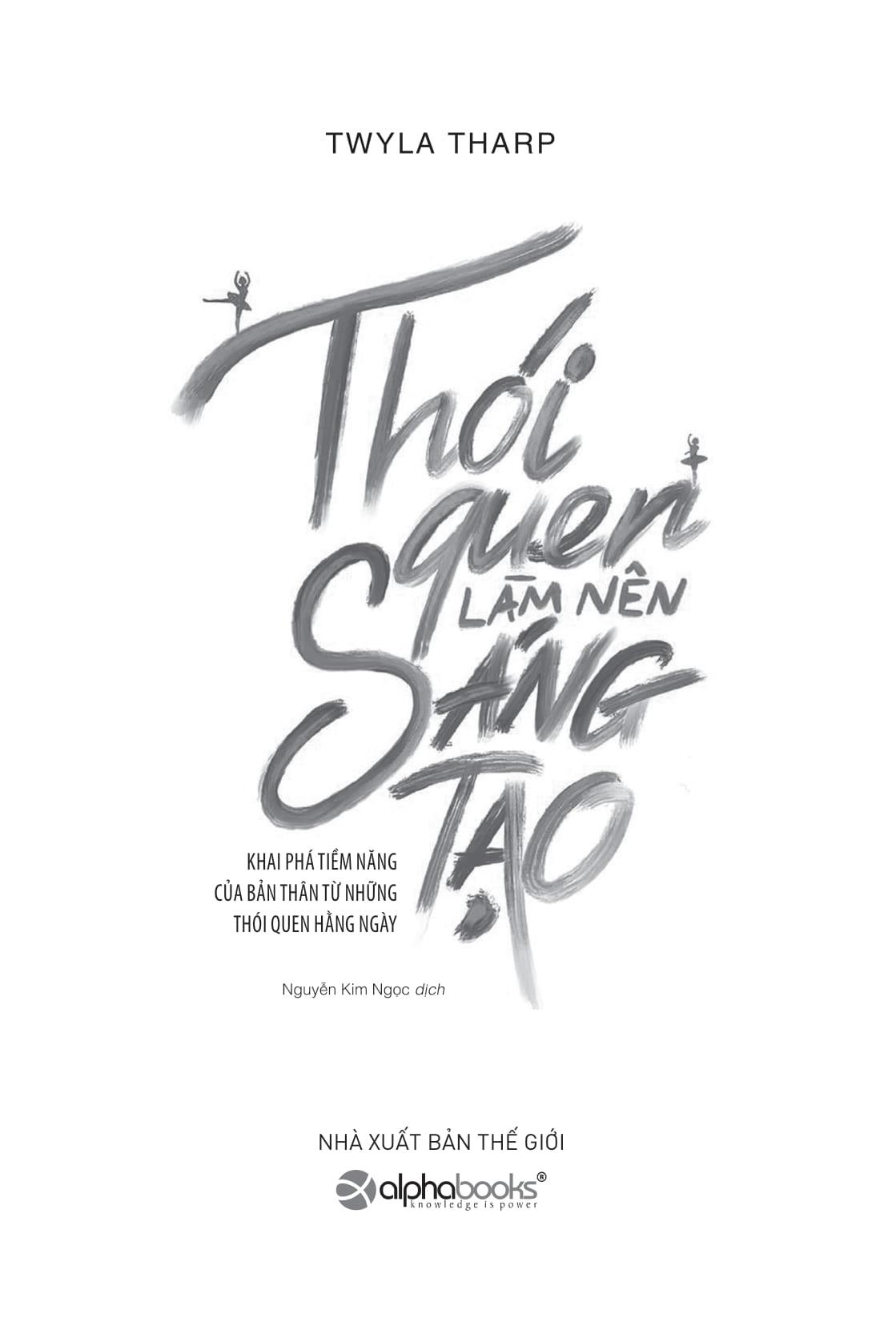Thói Quen Làm Nên Sáng Tạo