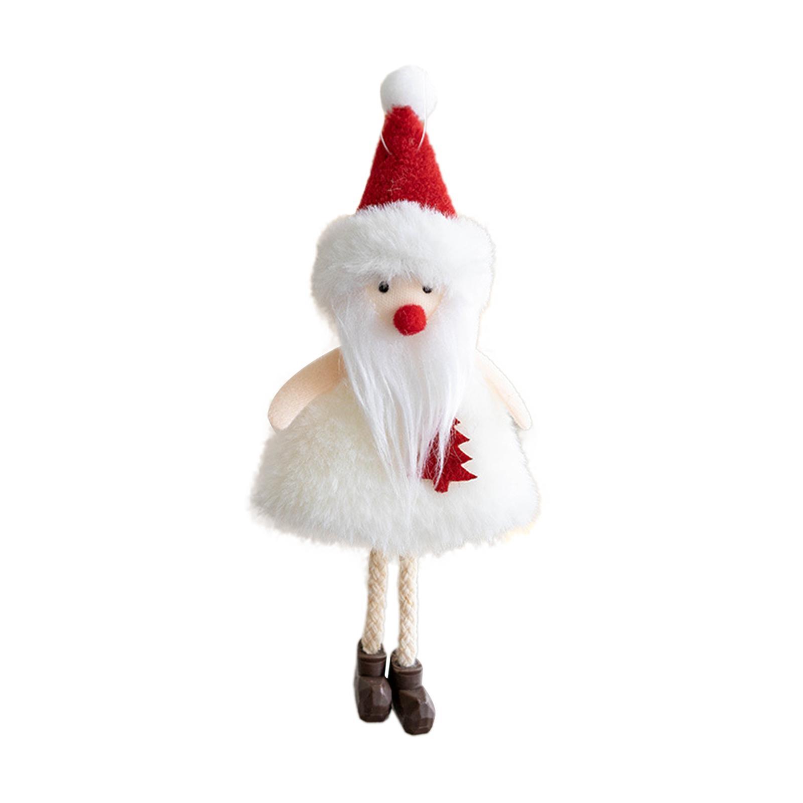 Christmas Tree Hanging Doll Plush Doll Ornaments Decorations Pendant for Party Decor