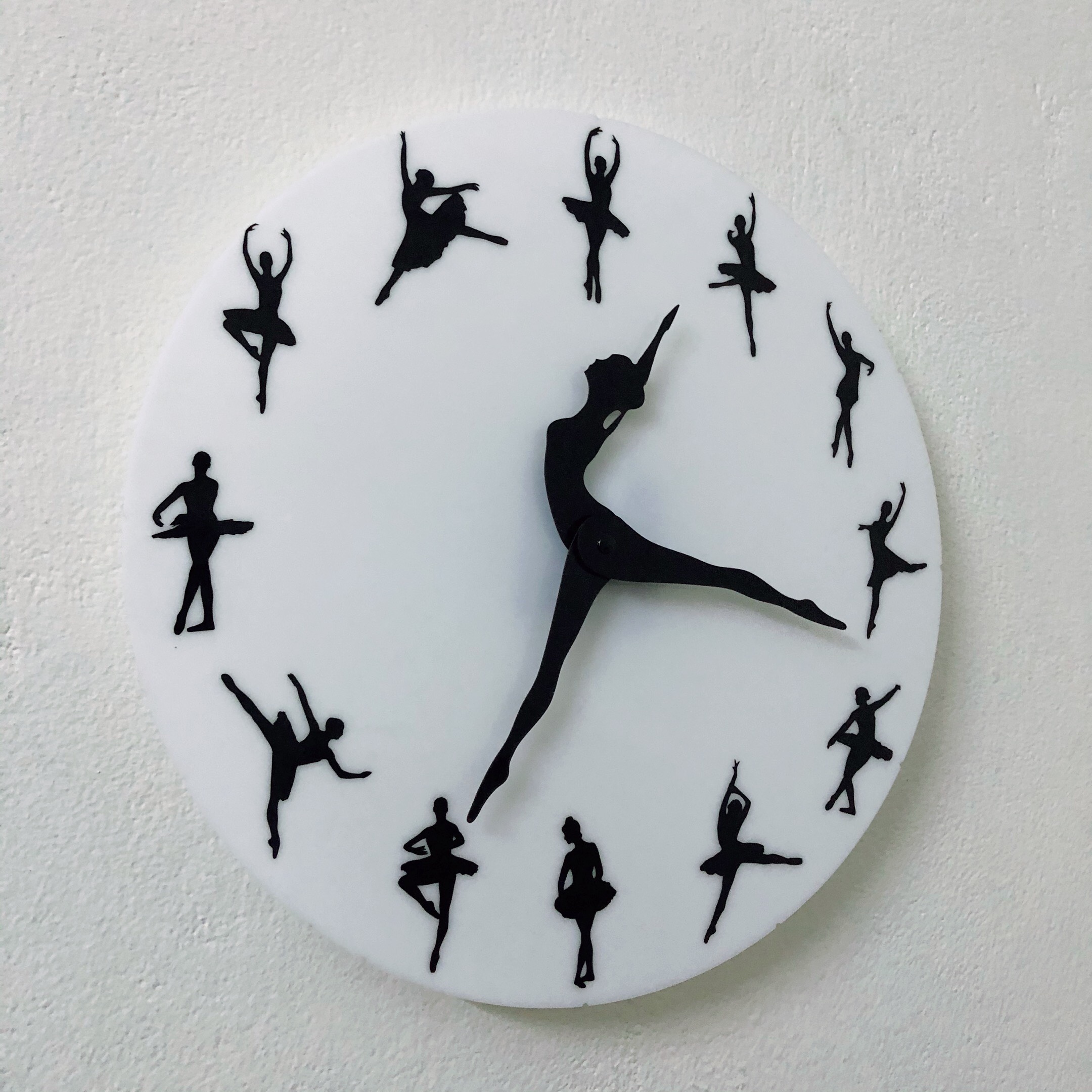 Đồng Hồ Treo Tường Độc Đáo Vui Vẻ Múa Ba Lê