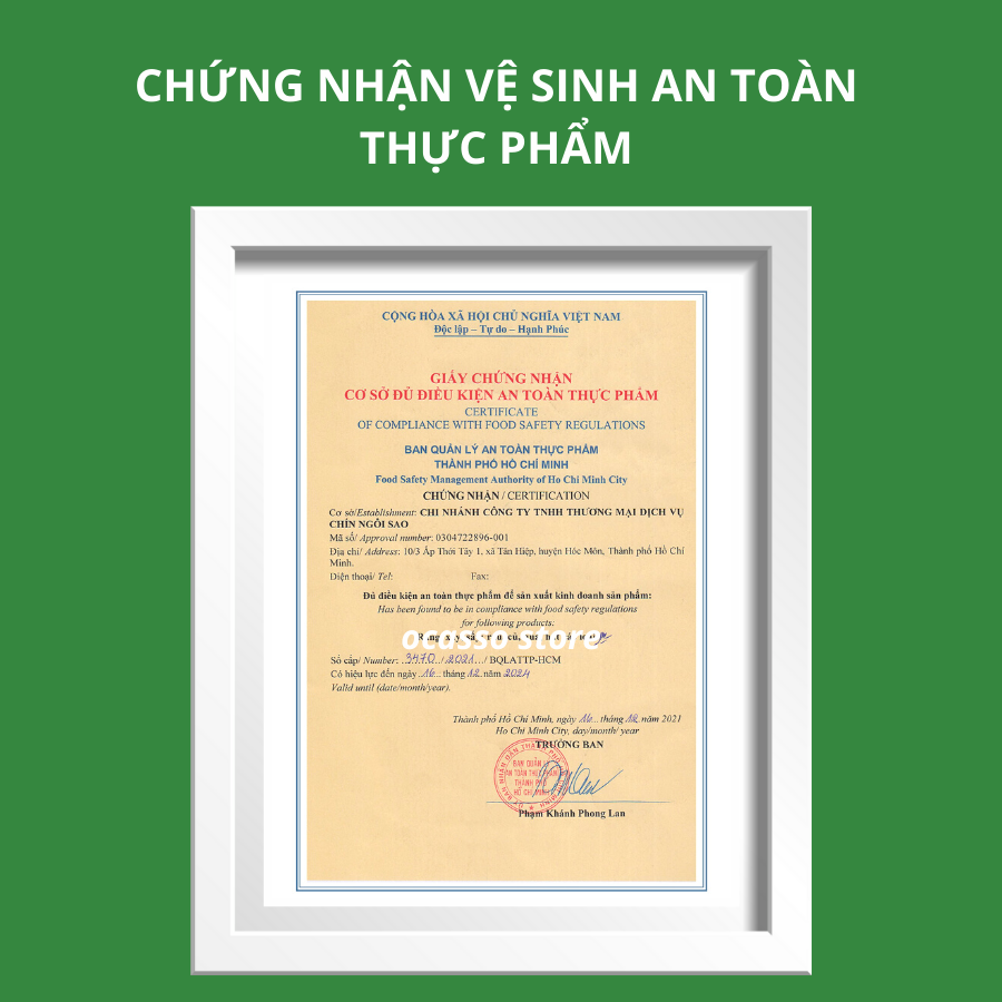 Đậu phộng tỏi ớt O'Casso hộp 500g