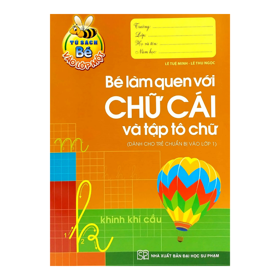 Bé vào lớp một ( Bộ túi 8 cuốn) - Tái Bản