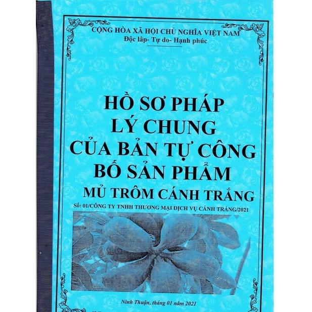 Mủ Trôm Cánh Trắng - Hộp 12 gói (mỗi gói pha với 500ml nước) sử dụng tiện lợi và nhanh chóng