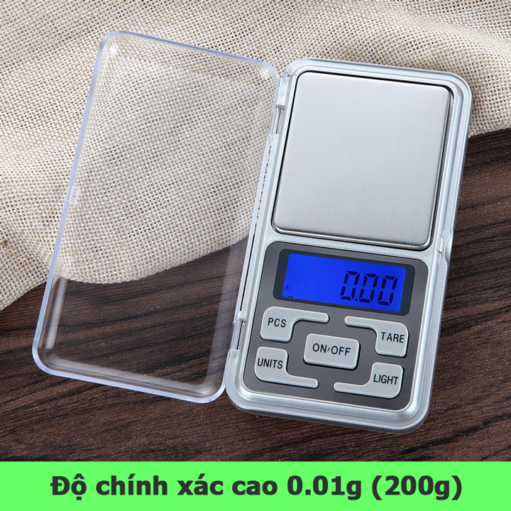 Cân tiểu li điện tử bỏ túi độ chính xác cao 0.01g