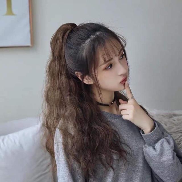 Tóc giả ngoạm xù cao cấp