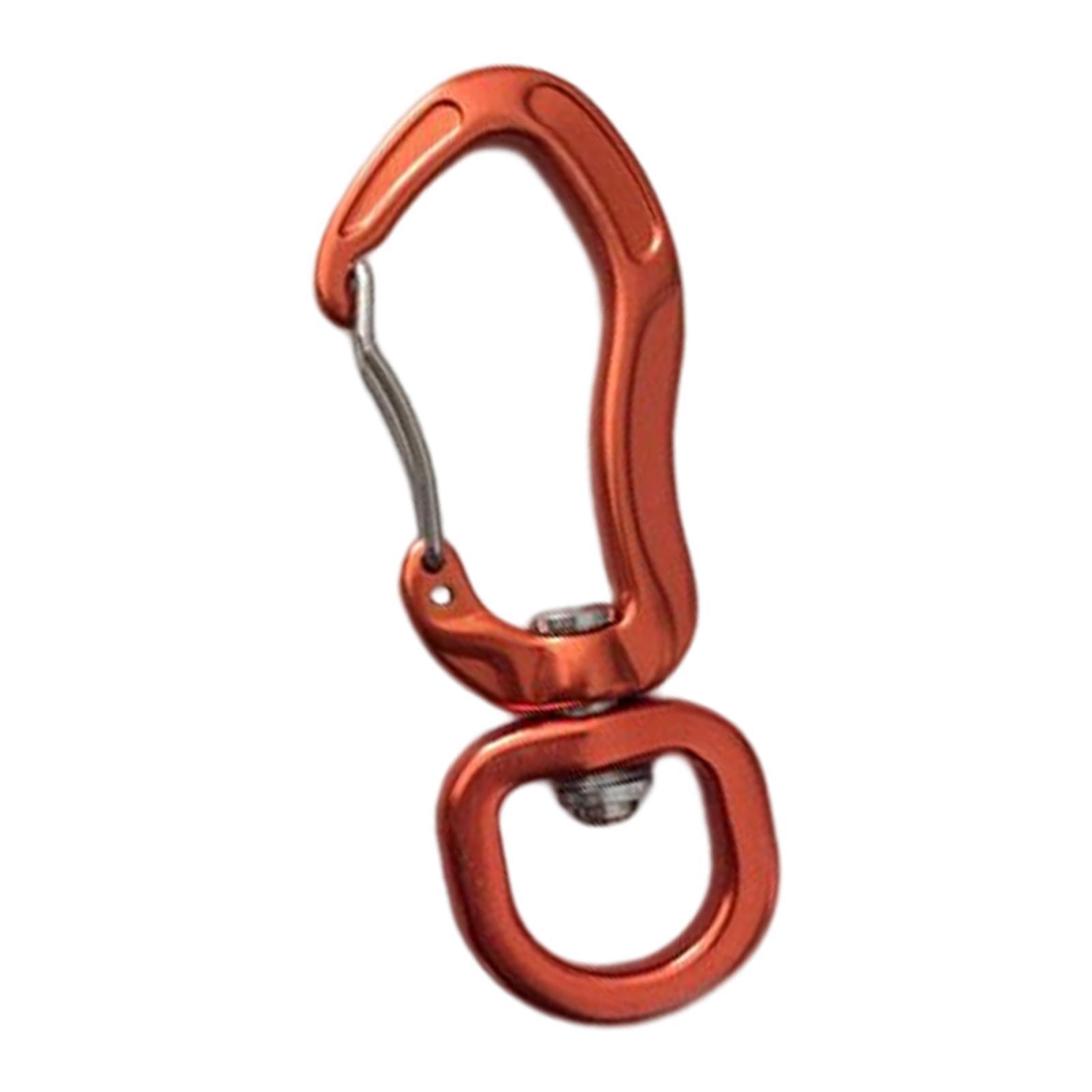 360° Rotating Swivel Carabiner Clip for Hammock Hanging Camping Dog Leash