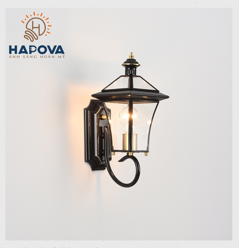Đèn gắn tường HAPOVA TITUS 6013 + Tặng Kèm Bóng G45