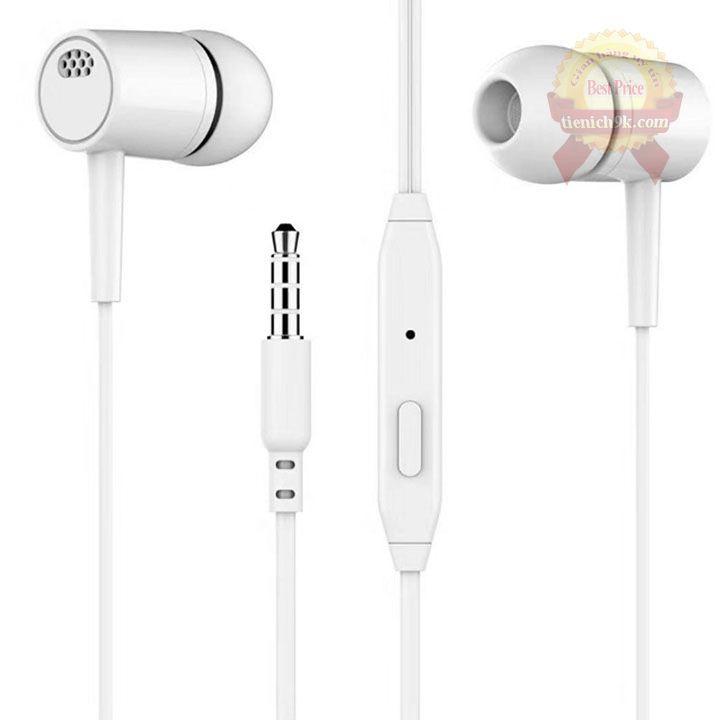 Tai nghe in-ear có mic D21 công nghệ Hifi chơi game nghe nhạc cho điện thoại máy tính