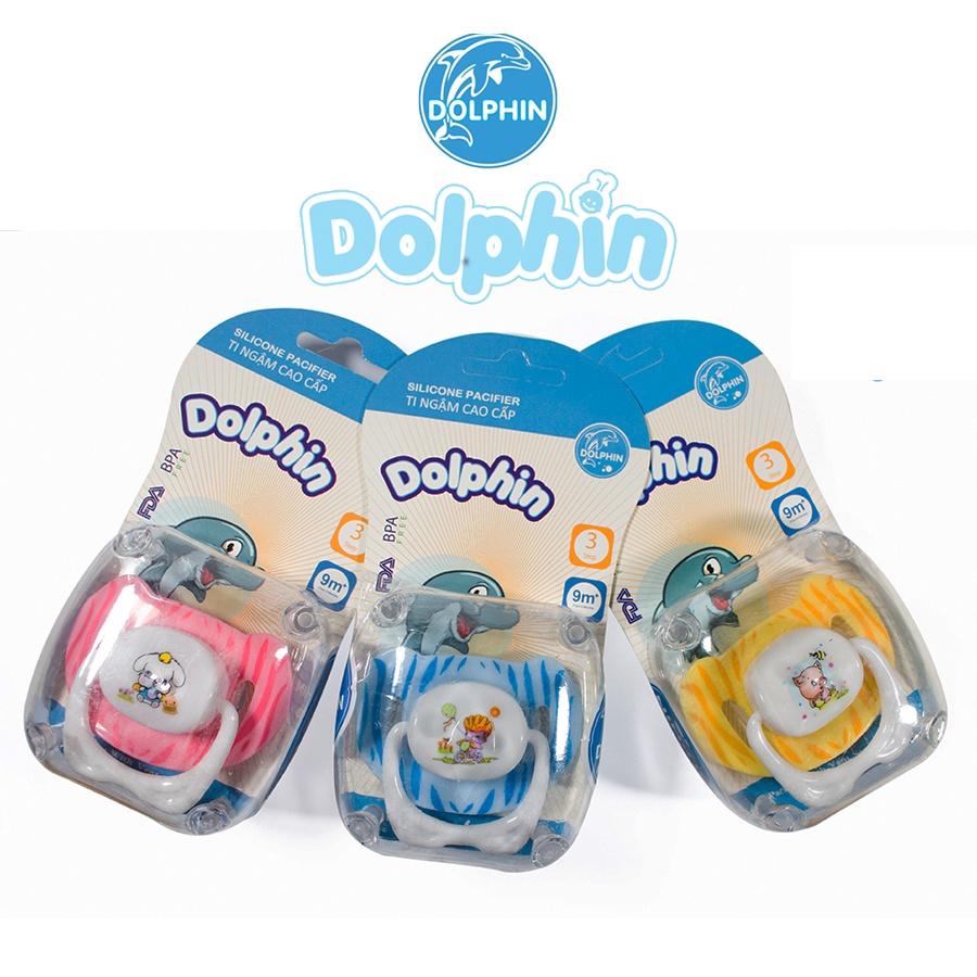 Núm ti giả/ ti ngậm cao cấp Dolphin (B1,B2,B3) dành cho bé - DP026A