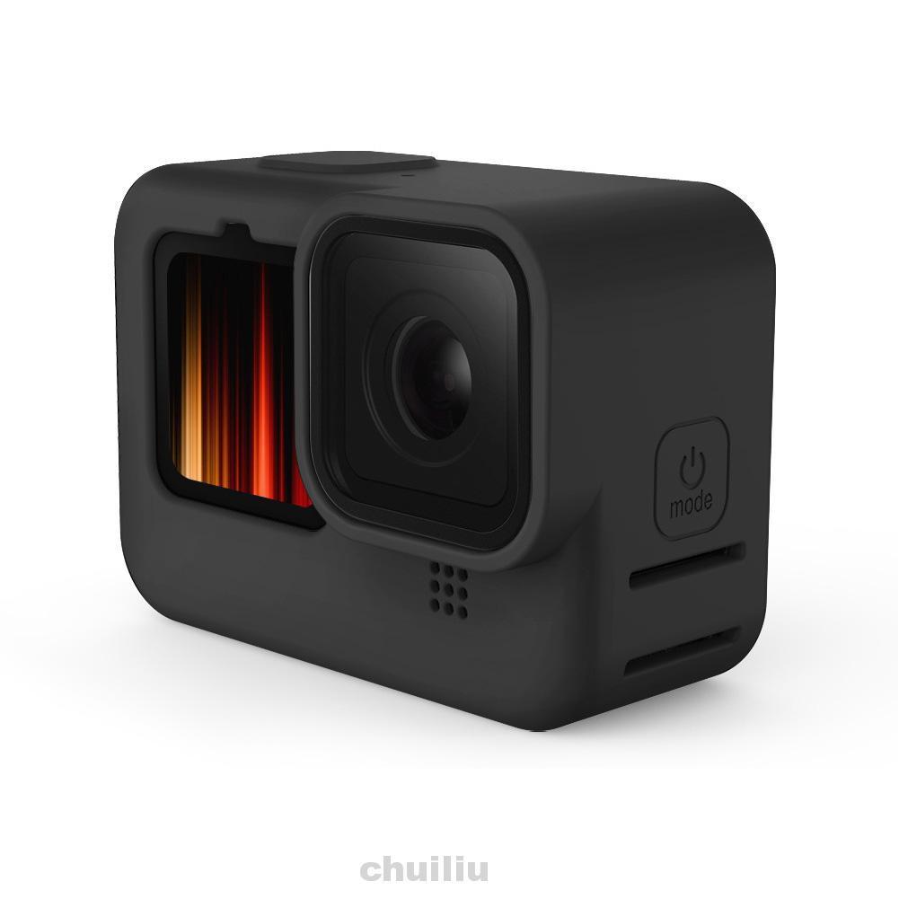 Vỏ Bảo Vệ Bằng Silicon Kèm Dây Đeo Cho Gopro9