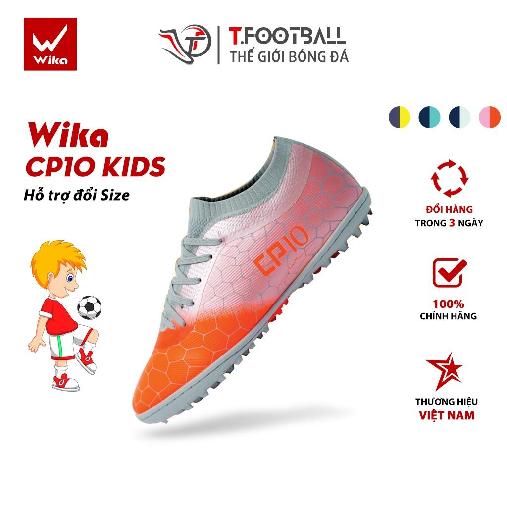 Giày Bóng Đá Trẻ Em WIKA CP10 Kids Lót Giày EVA Êm Ái Bảo Vệ Chân