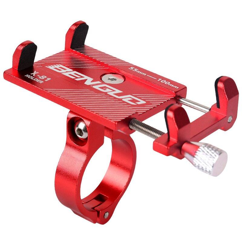 Aluminum Alloy Bicycle Mobile Phone Holder For iPhone Xiaomi Bike Handlebar GPS Mount Bracket Racks For Motorcycle Bike Bicycle