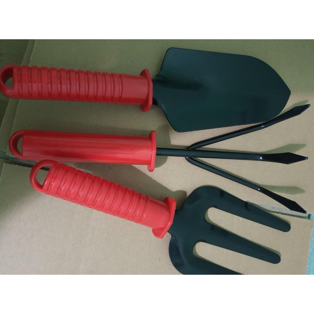 Bộ 3 Dụng Cụ Làm Vườn cán nhựa cao cấp LV95