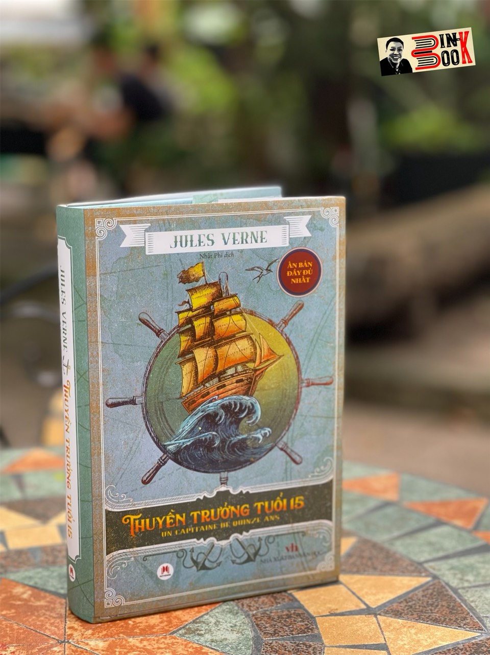 Tái Bản 2023 - Bìa Cứng - Ấn Bản Đầy Đủ Nhất Thuyền Trưởng Tuổi 15 Jules Verne Nhật Phi Dịch Huy Hoang Books