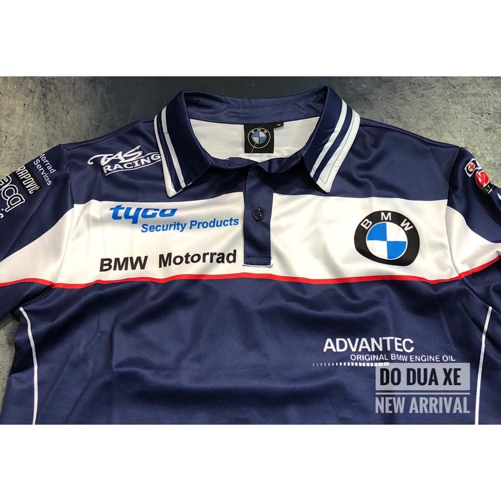 Áo thun đua xe BMW polo