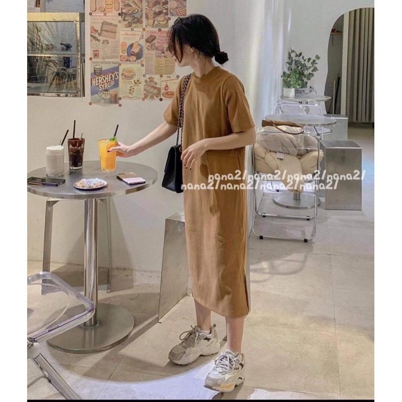 Váy suông len tăm