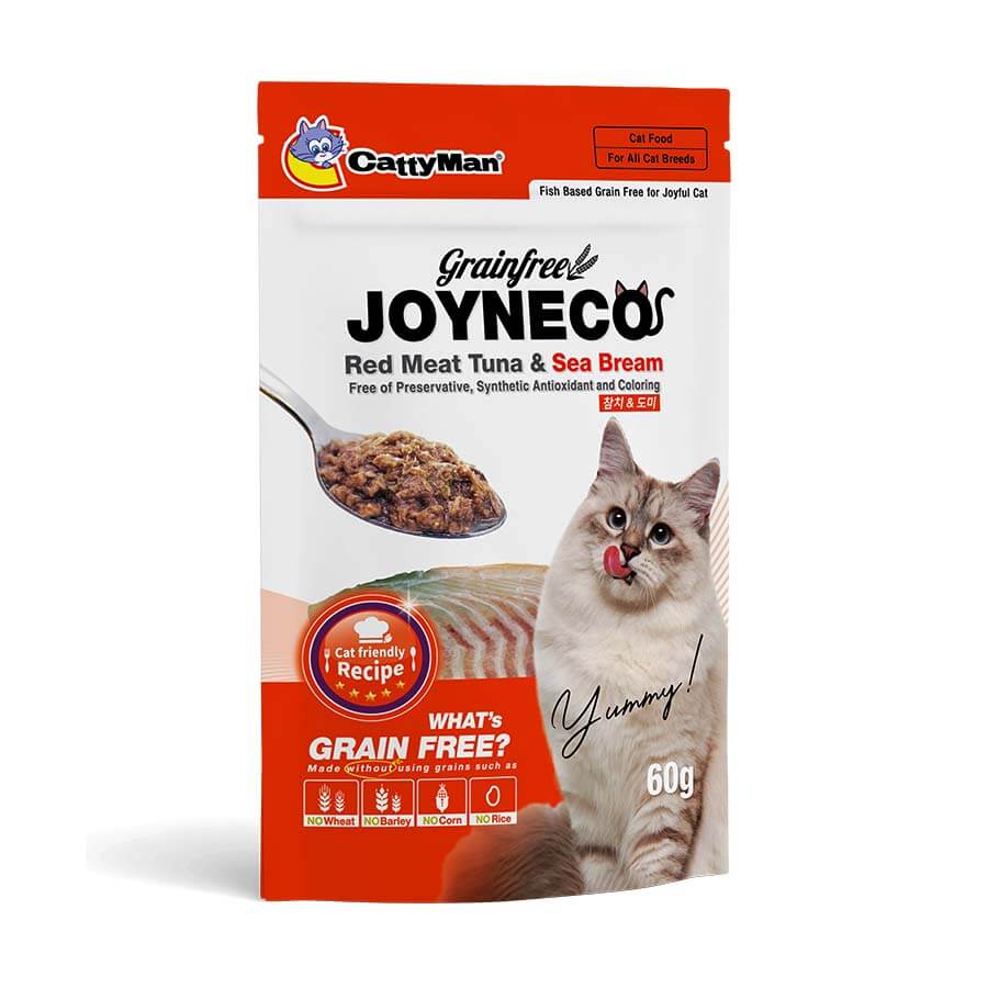 Pate Cho Mèo Joyneco 60gr - cá ngừ &amp; cá hồi