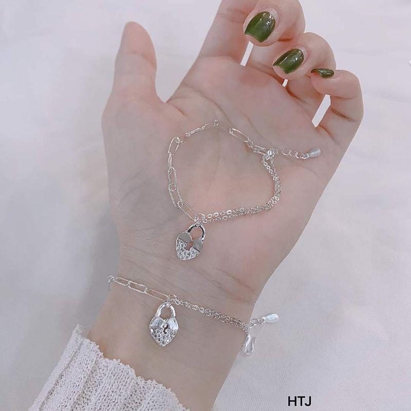 LẮC TAY BẠC XINH CHO NỮ
