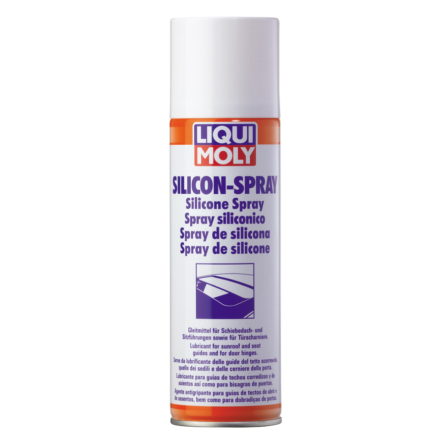 Chai Xịt Silicon Bôi Trơn Bảo Dưỡng Cao Su, Nhựa Liqui Moly Silicon-Spray 3310 (300ml)