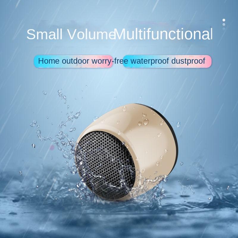 Loa không dây Bluetooth Hộp âm thanh mini Loa rảnh tay di động Loa TWS Máy nghe nhạc Bass Loa siêu trầm âm thanh nổi nhỏ Caixa De Som Màu sắc: Xanh-đỏ