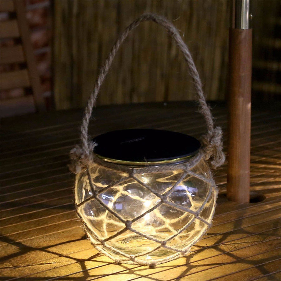 Đèn led trang trí sân vườn treo cây solar HT964
