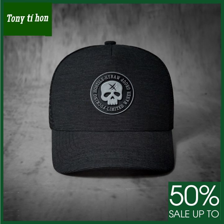 Tony tí hon - Mũ nón kết lưỡi trai logo thủ lĩnh cá tính thời trang nam nữ cao cấp form đẹp