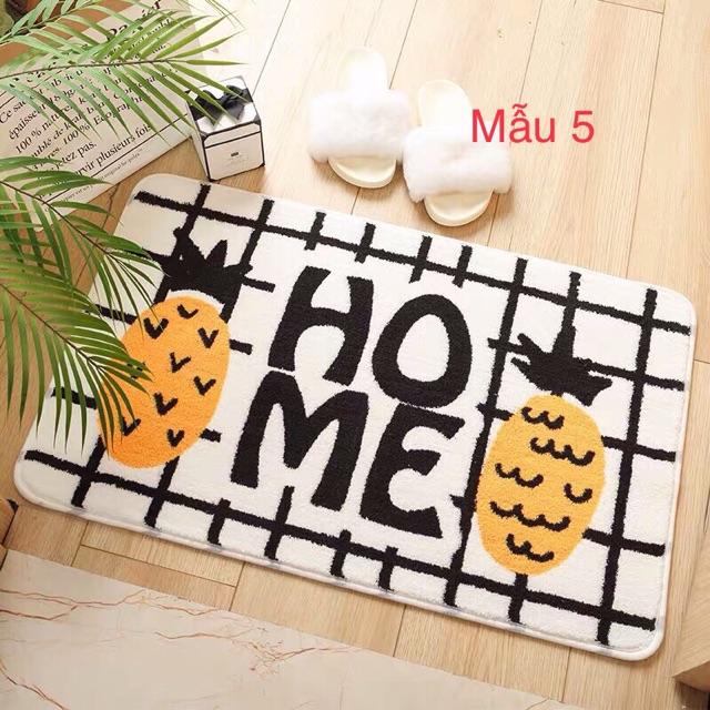 Thảm chùi chân thấm hút nước 5D
