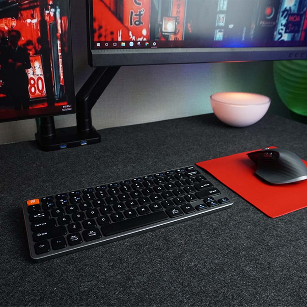 Bàn Phím Không Dây HyperWork HyperOne Gen 2 ( Hyperwork KB1 Gen 2 ) | Bluetooth 5.1/2.4Ghz - Hàng Chính Hãng