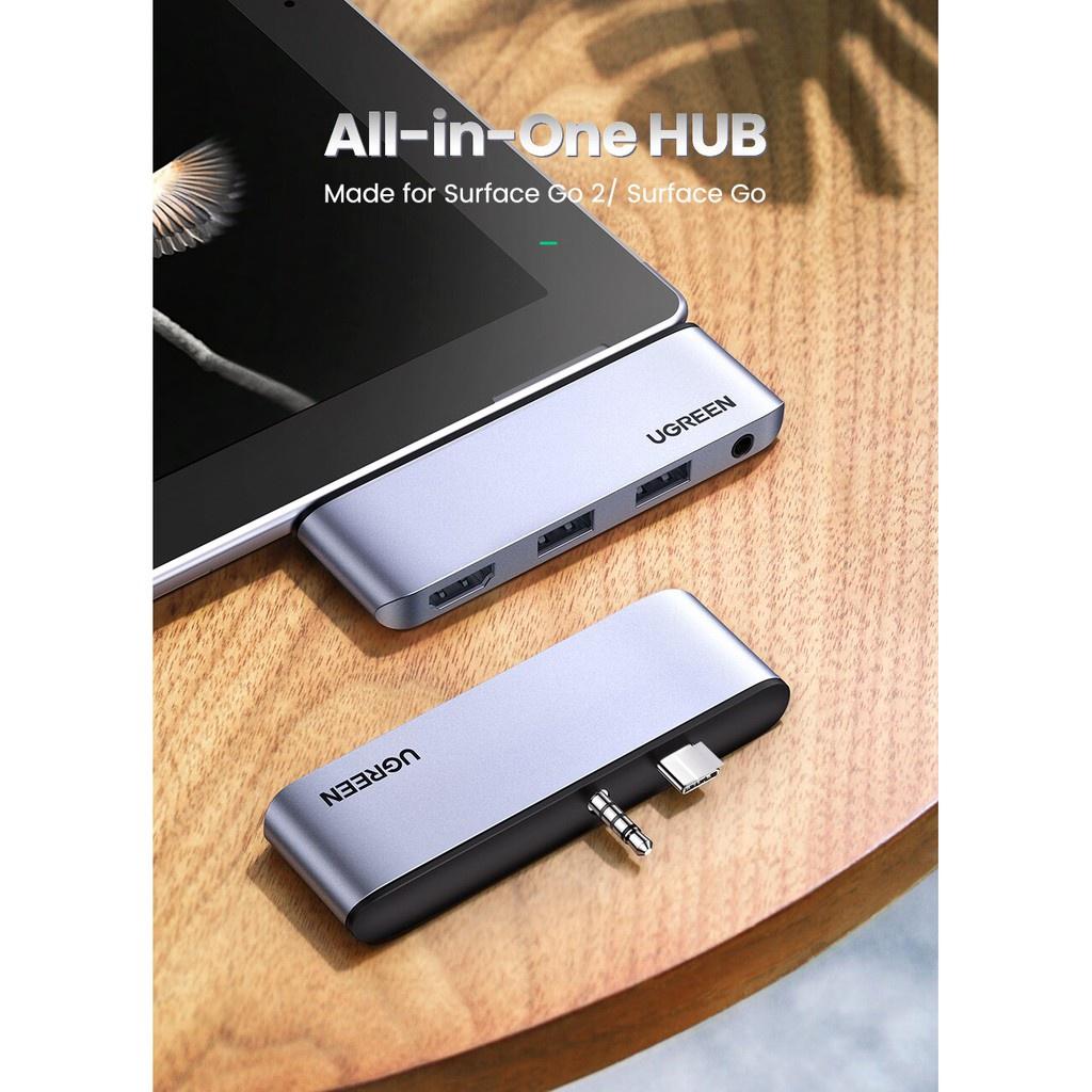 Bộ chuyển đổi Type-C sang HDMI/Hub USB 3.0/Audio 3.5mm cho Surface Go 80332 - Hàng Chính Hãng - Bảo Hành 12 Tháng