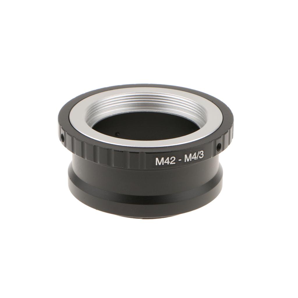 Metal Camera Mount Adapter Ring for M42 Lens to Micro M4/3 for Panasonic Cameras