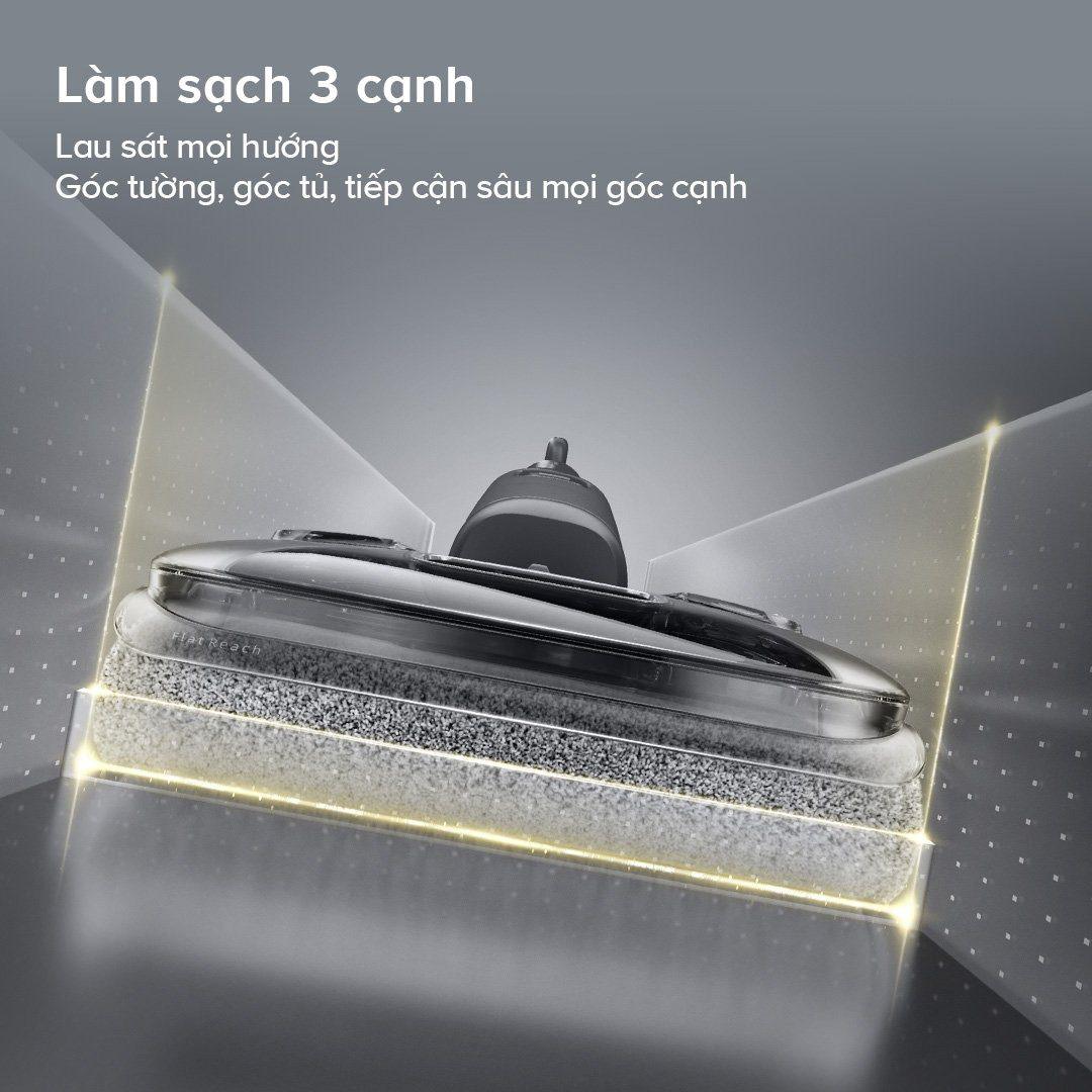 Máy Hút Bụi Lau Sàn Roborock F25 Sấy Giẻ Lau Bằng Khí Nóng Khử Khuẩn 22.000 Pa - Hàng Chính Hãng