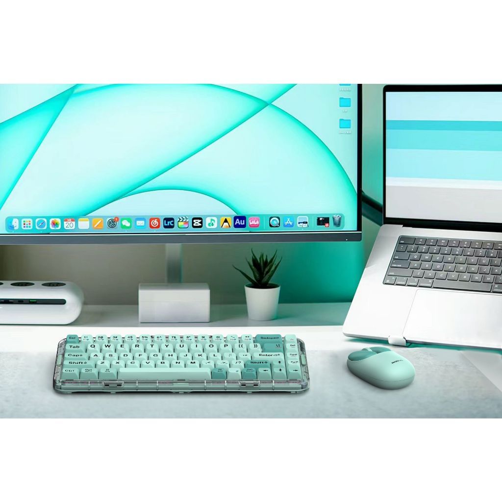 Bàn phím cơ không dây MicroPack Lifestyle K-168WM - Hàng Chính Hãng