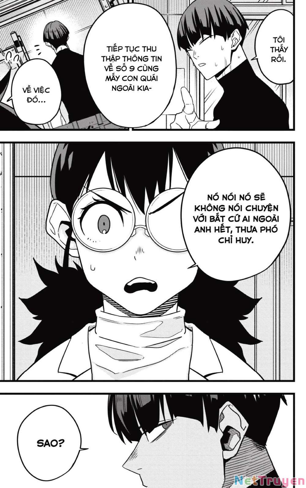 hôm nay - tôi hóa kaiju chapter 56 3