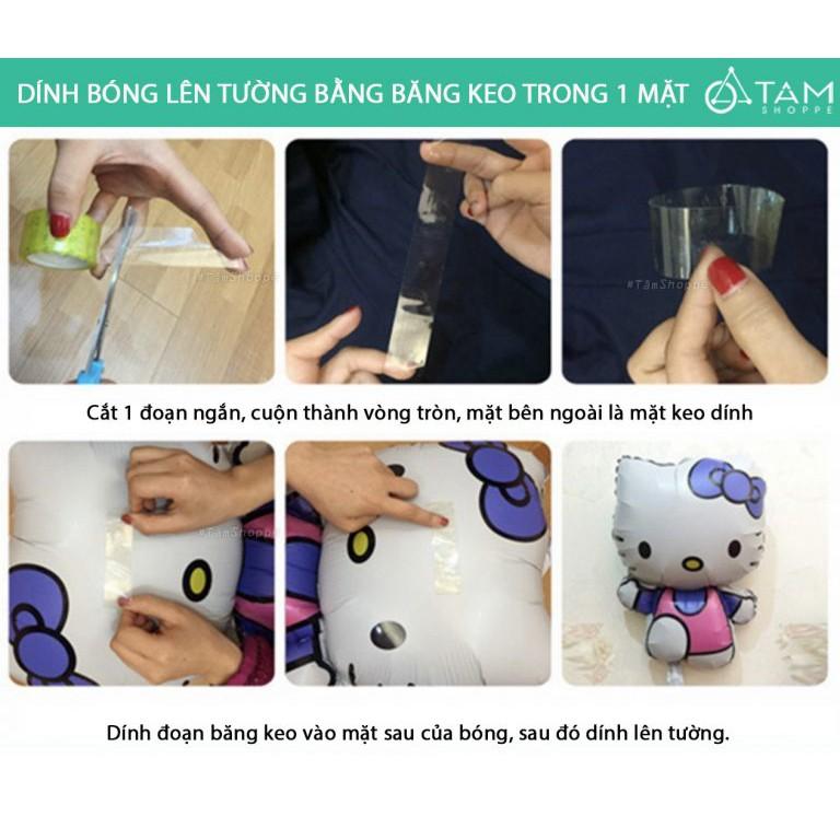 Bong bóng chữ Happy birthday nhiều màu PA-BBNh-01