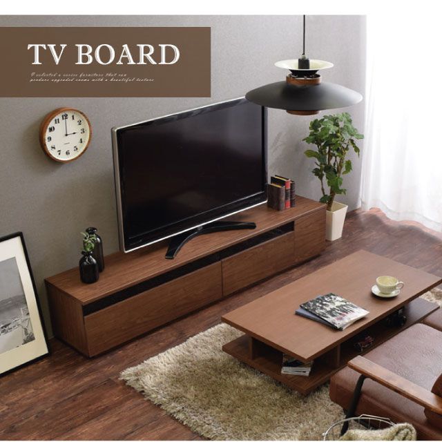 TỦ TIVI 18881974 --- TV BOARD JAPAN MÀU WALNUT