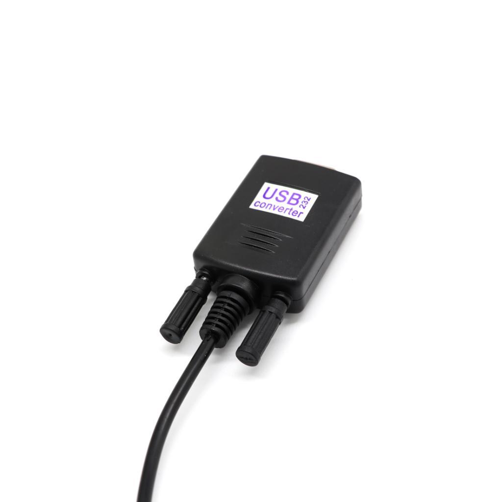 USB 2.0 to RS232 DB9 Serial Adapter for Windows 98/ Se/ ME/ 2000/ XP/Vista